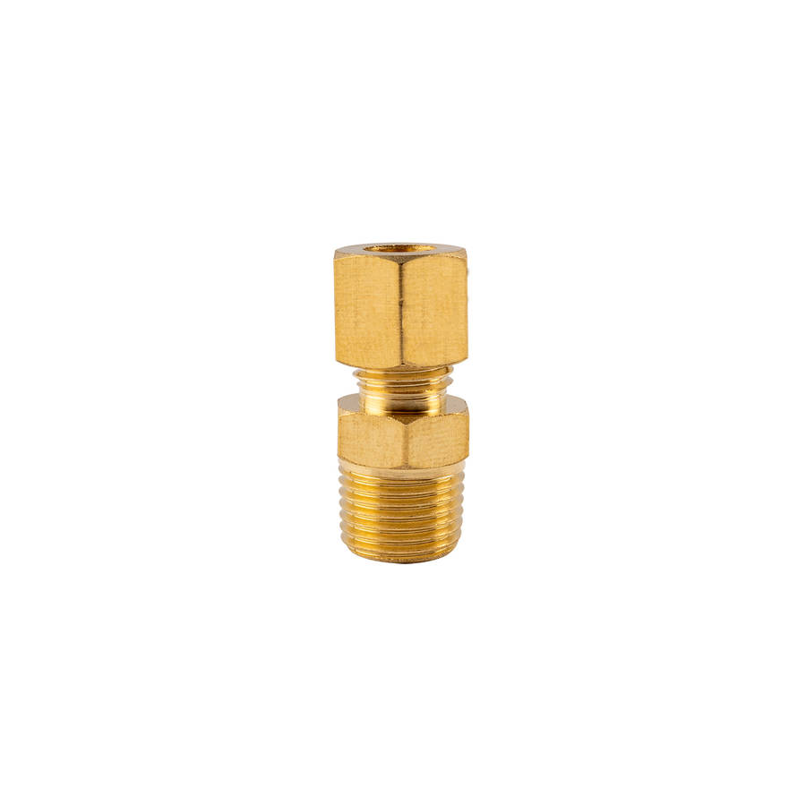 Aircraft Brass Conical Str. 5/32' Tube X 1/8' M