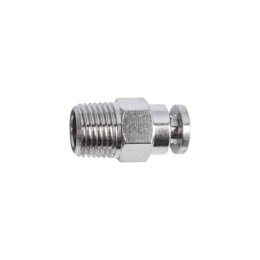Aircraft Metal Pu Fitting Straight 4Mm X 1/8' M