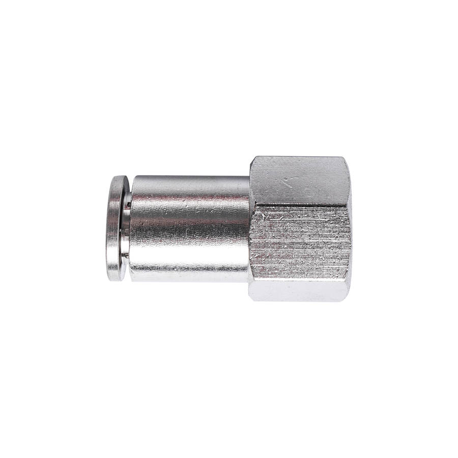 Aircraft Metal Pu Fitting Straight 8Mm 1/4' F