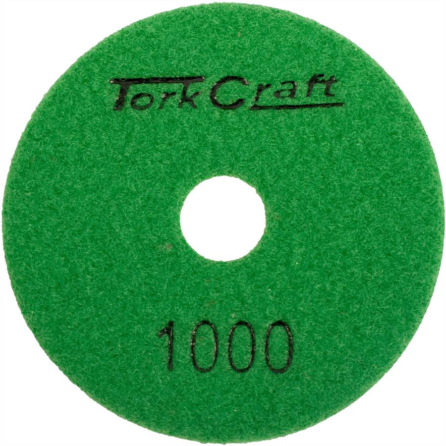 Tork Craft 100Mm Diamond Polishing Pad 1000 Grit Dry Use