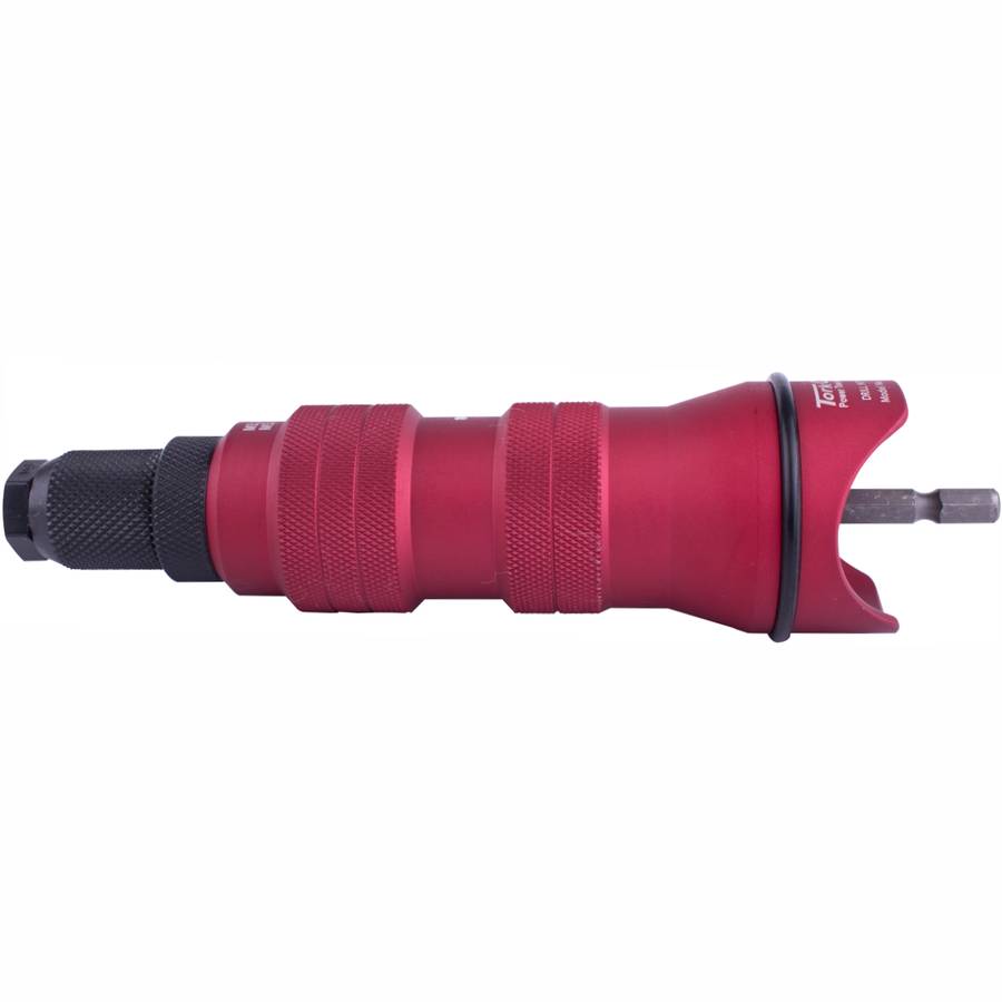 Tork Craft Drill Nut Riveter M3 M4 M5 M6 1/4' Hex Shank Fits Any Drill