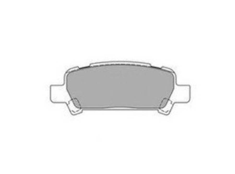 Subaru brake pad set - rear 108.3x41.5x14.5