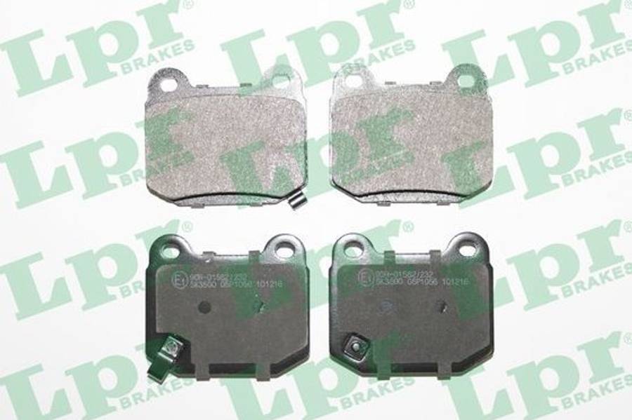Subaru brake pad set - rear 76.6x65.7x14.3