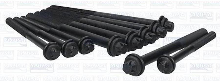 Peugeot cyl head stretch bolt set (15) - 6x190mm/4x163mm/4x116mm