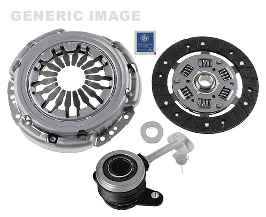 Renault Clutch kit with CSC 3pc (225x24.5x21 6spd)