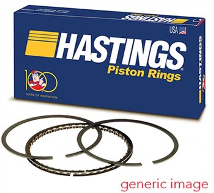 Renault piston ring set 4 cyl (2x2.5) - Size: 000 or 020/0.50