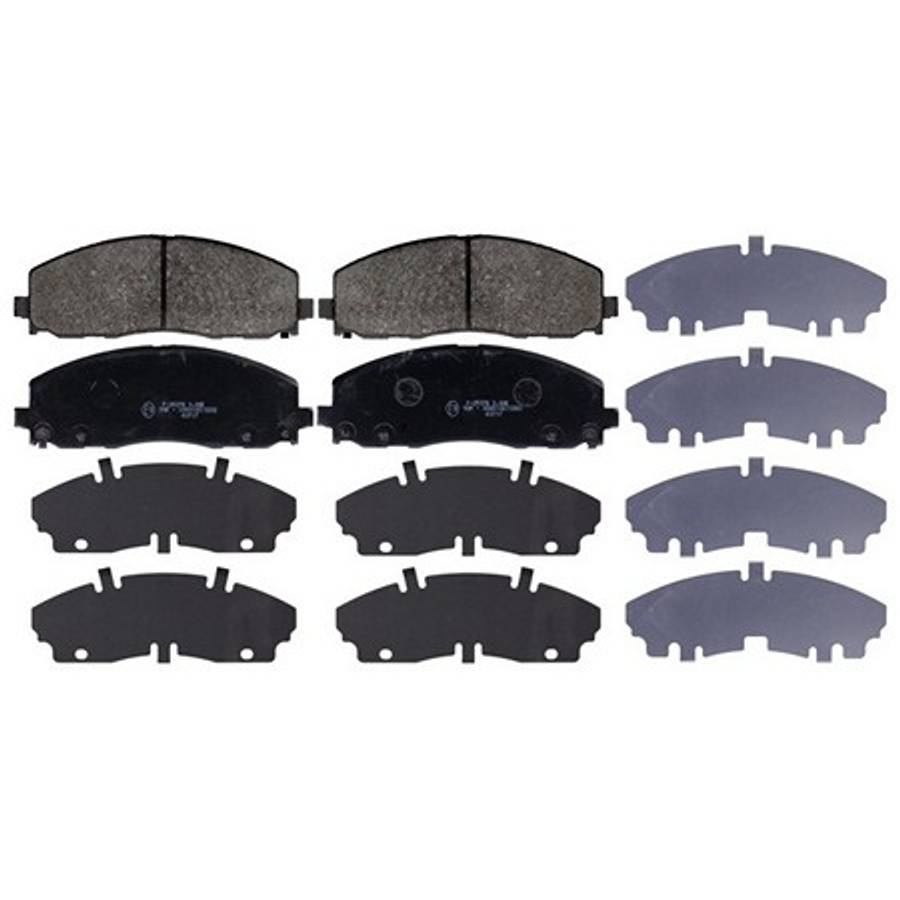Jeep brake pad set - front - 183x63.5x18.5