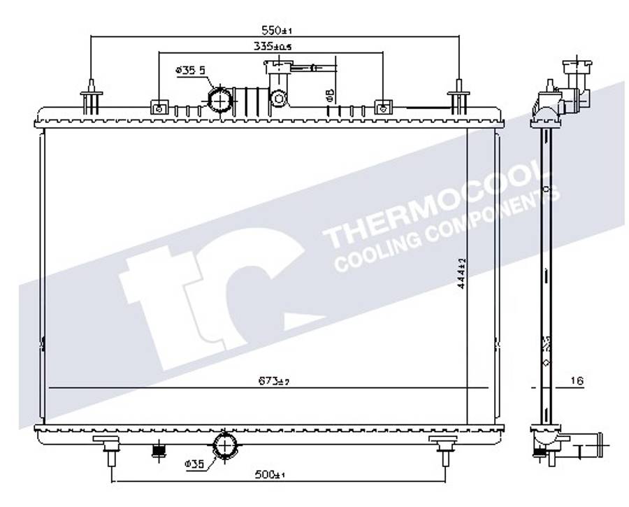 Renault radiator-cooling-aluminium 674x444x16
