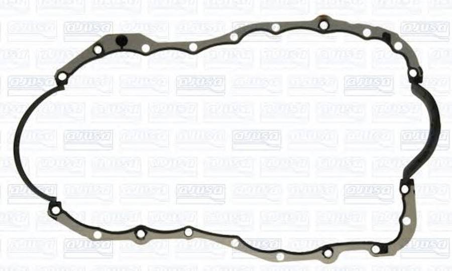 Renault sump gasket (STEEL/RUBBER)