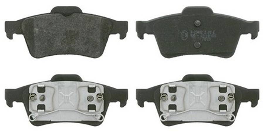 Renault brake pad set - rear 123.1x52x16.6