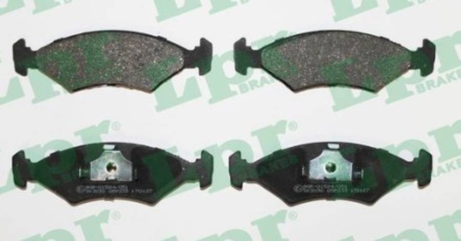 Opel brake pad set - front 151x47x18 cub 1990-1993