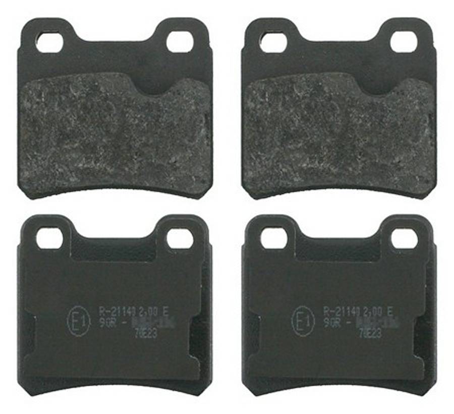 Opel brake pad set - rear 62x57.8x15
