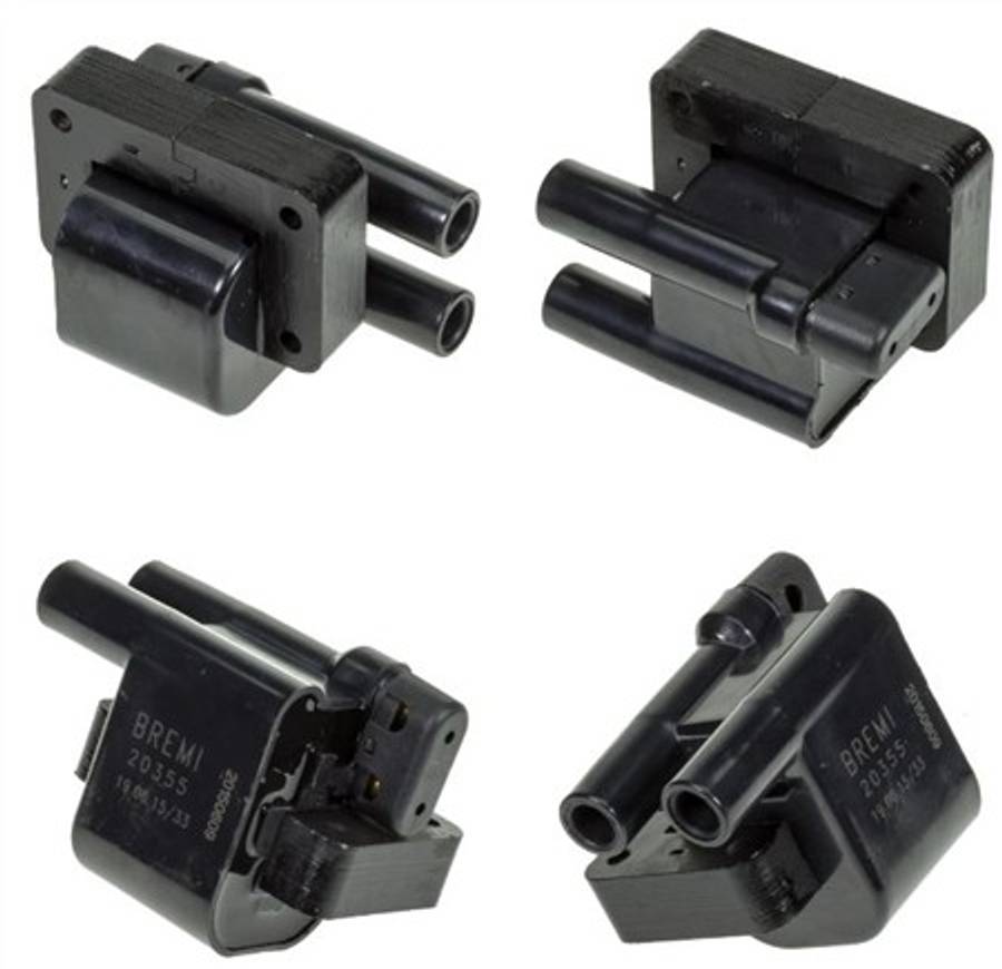 Land Rover ignition coil (2 cyl), 2 PIN 32mm C-C, 4 Per Engine Required