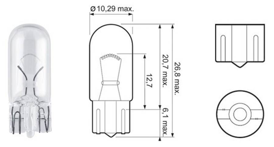 Opel brake hose - front 350mm F10