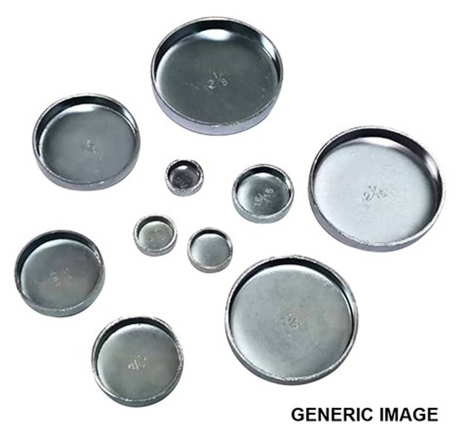 Opel welch plug - stainless steel (6 in block) 36MM - Price is for 1 Plug