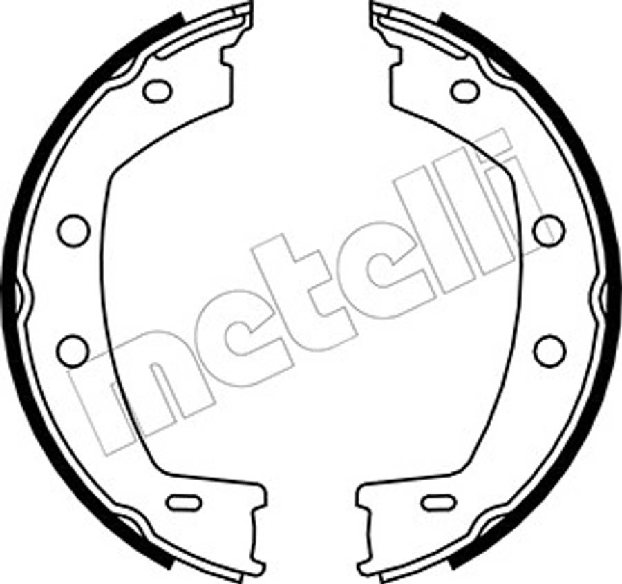 Land Rover brake shoes-hand/parking brake 190X30