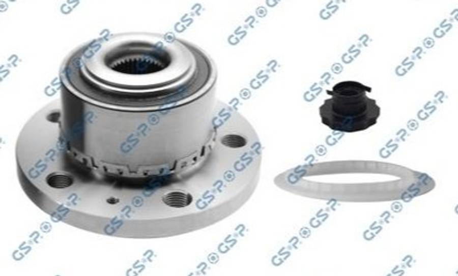 Audi wheel hub+bearing+ABS - front 126mm FLANGE 78mm BEARING