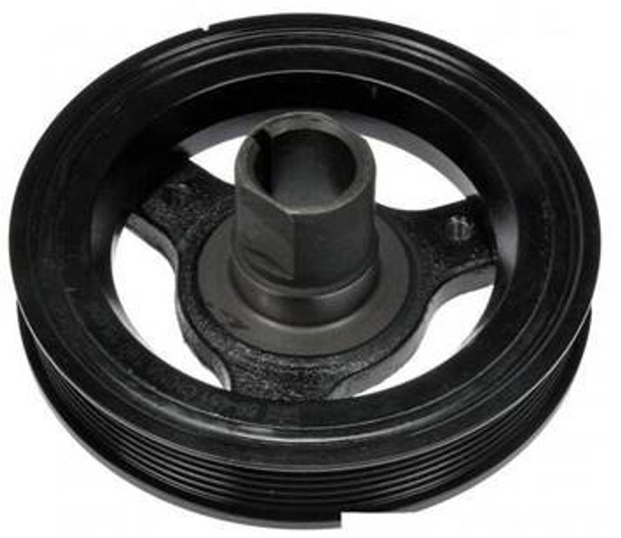Opel crankshaft pulley-micro-V belt / 166mm 6PK