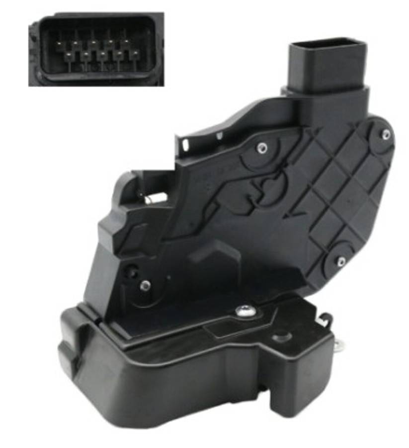 Land Rover door lock - rear right 10 PIN