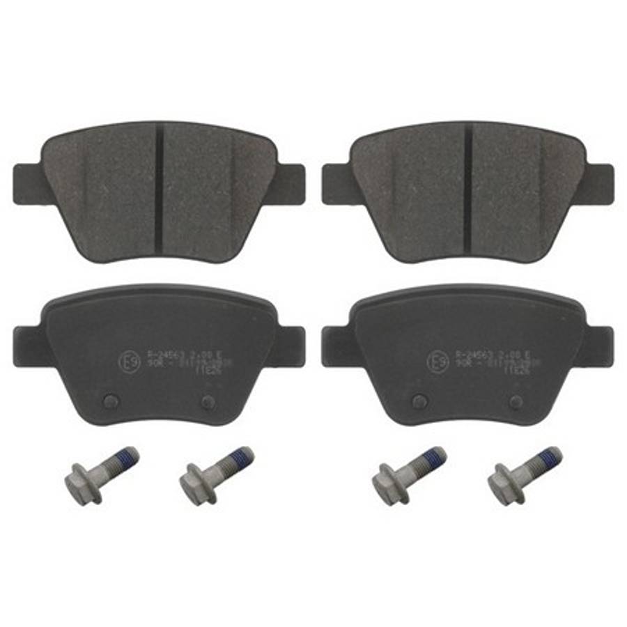 Audi brake pad set - rear 109x53x16.5