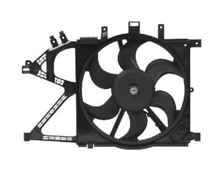 Opel radiator fan-electric 2 PIN WITHOUT HOUSING