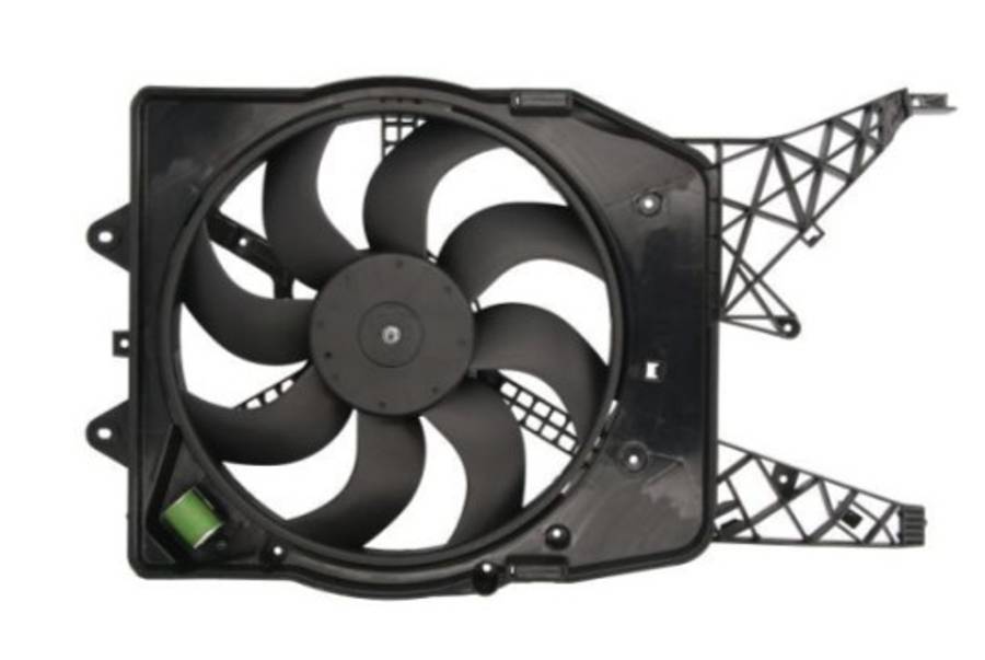 Opel radiator fan-electric COMPLETE WITH SHROUD