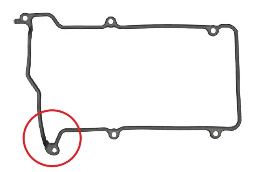 Chery valve cover gasket SMALL GAP WITH BOLT HOLES