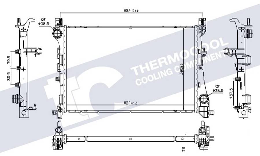 Fiat radiator-cooling-aluminium - 621x398x26