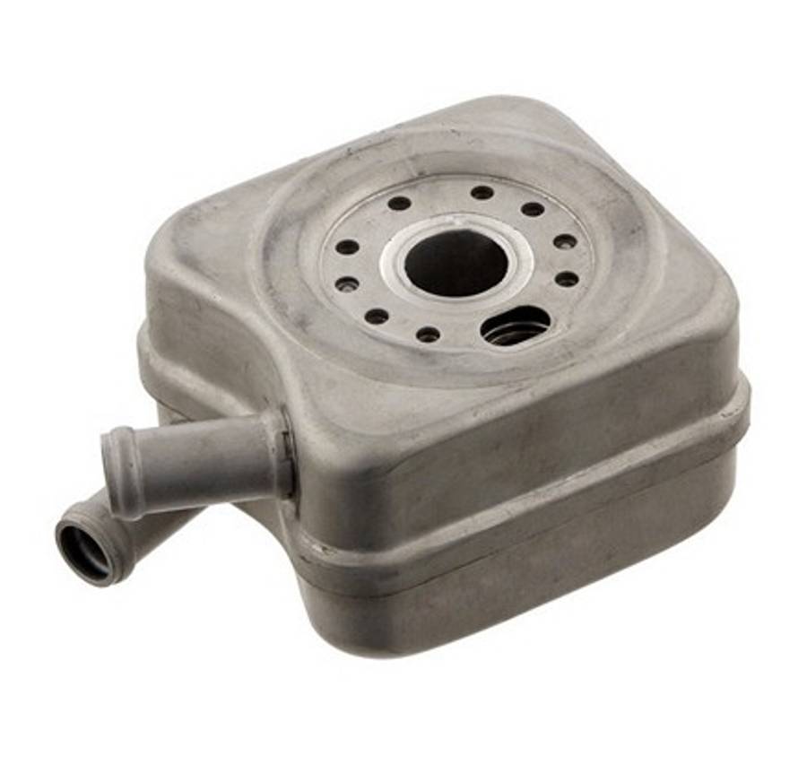 Audi oil cooler - engine, manual