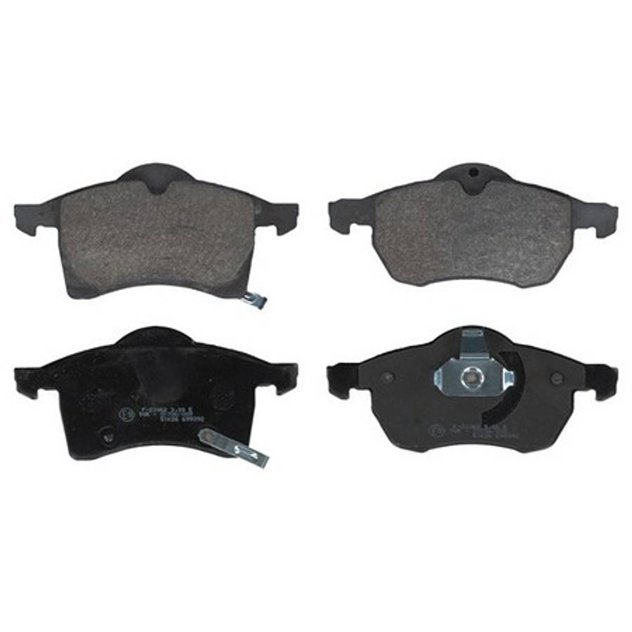 Opel brake pad set - front, 155/156x79/72x19.5
