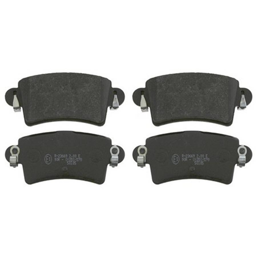 Opel brake pad set - rear 116x51.4x18.8