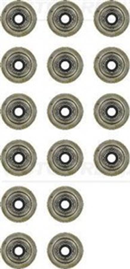 Land Rover valve stem seals-inl/exh 16pc