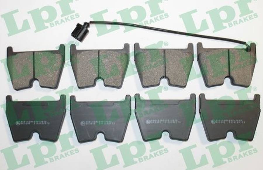 Audi brake pad set F - with sensor 95.4x73.9x16.5