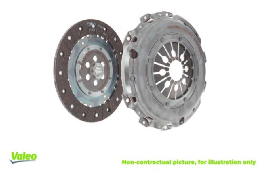 Audi clutch kit with DMF 4pc 240x24.3x23 6 speed manual
