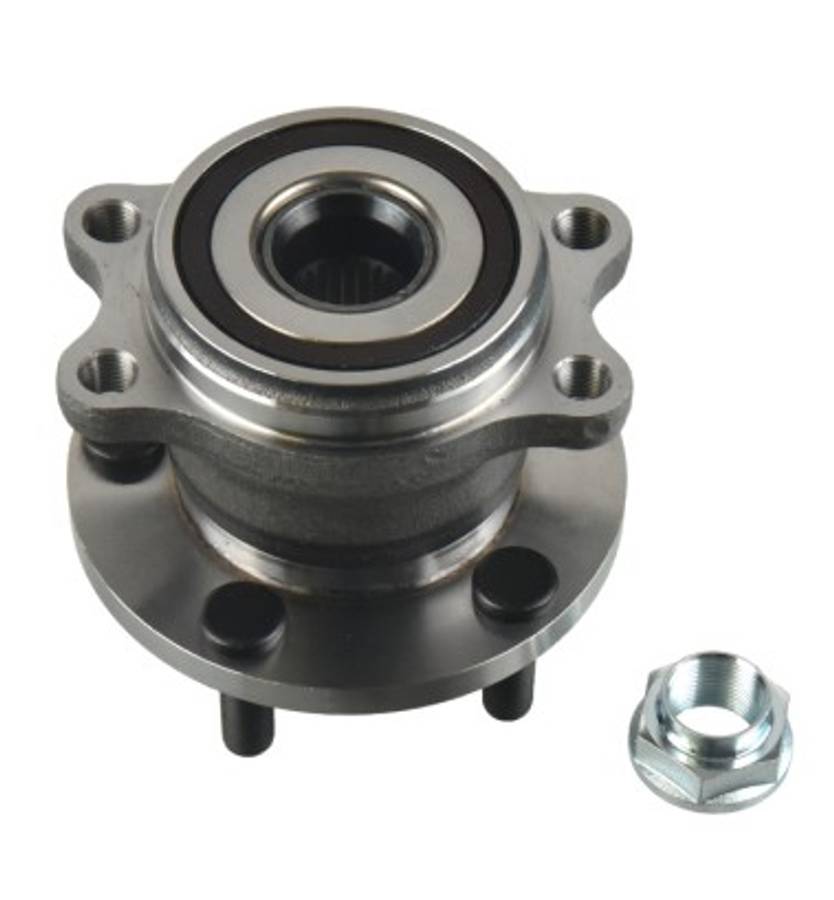 Subaru wheel hub+bearing+ABS - rear 124mm FLANGE