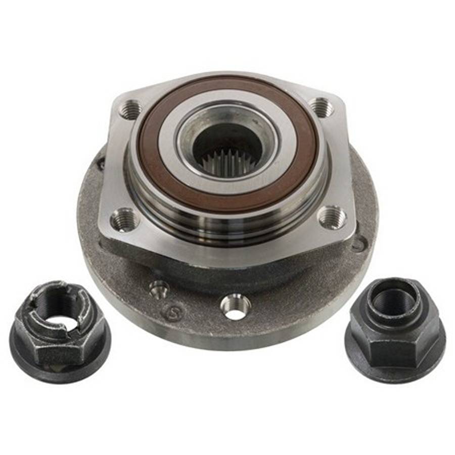 Volvo wheel hub+bearing - front, 135.5mm FLANGE