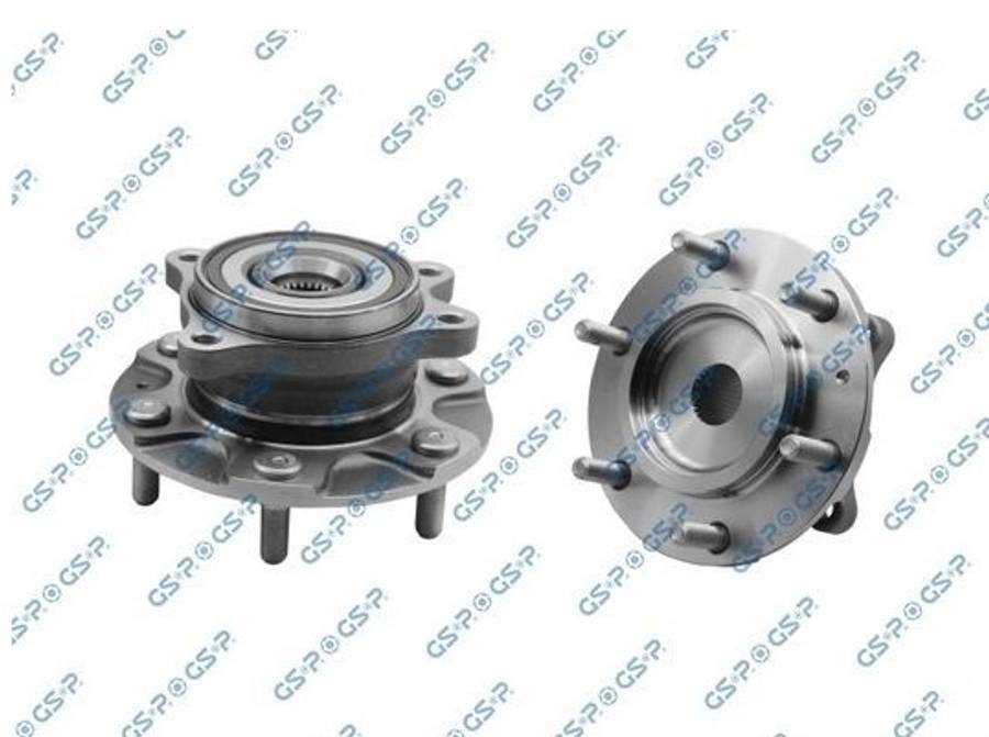 Mazda wheel hub+bearing+ABS - front 166mm FLANGE 4x4 only