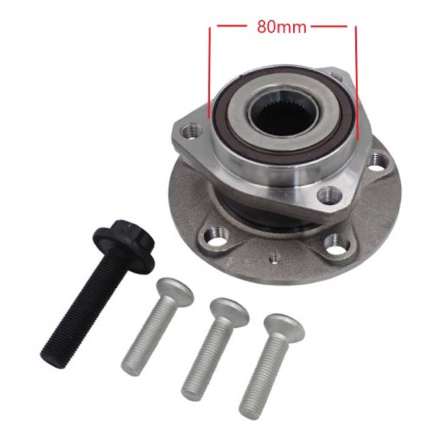 Audi wheel hub+bearing+ABS - front 136mm 3 BOLT FLANGE