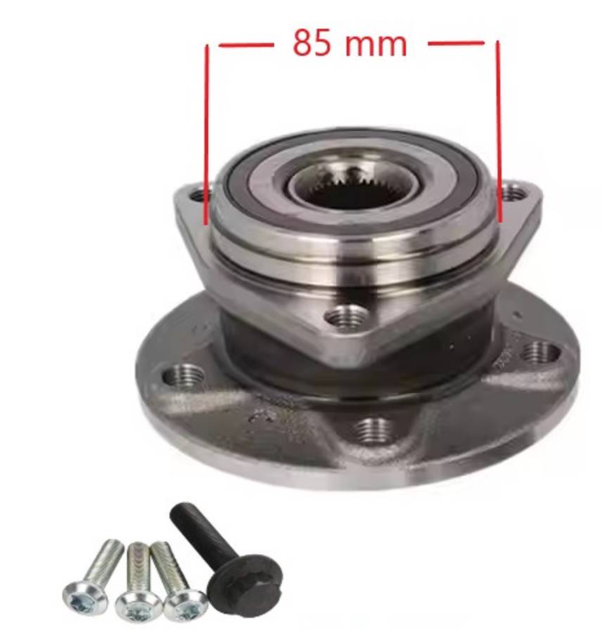 Audi wheel hub+bearing+ABS - front 136mm FLANGE front and rear