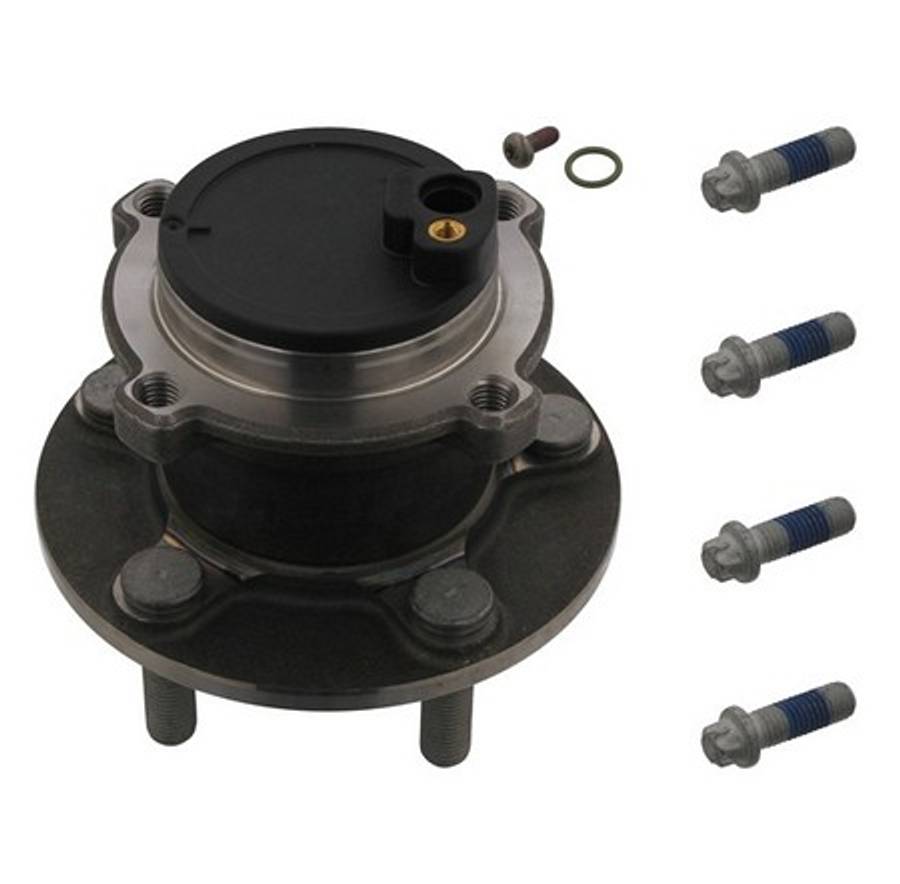 Volvo wheel hub+bearing+ABS - rear 136mm FLANGE S40
