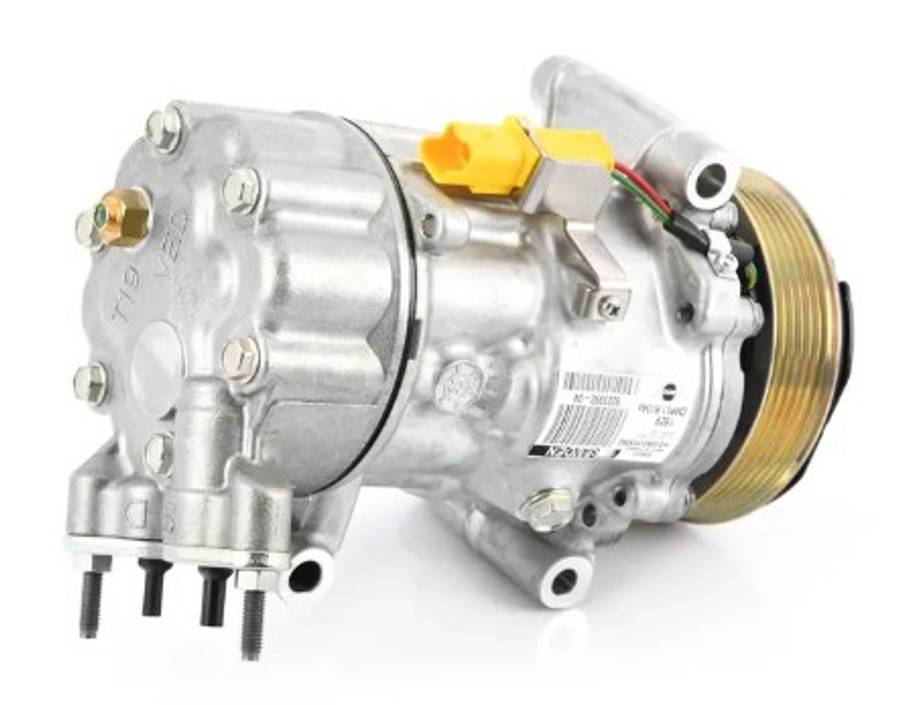 Mini aircon compressor, 110mm 6PK