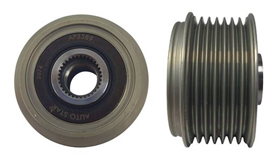 Mazda alternator pulley-micro-V belt 17x58.7x38.5 7PK electronic steering