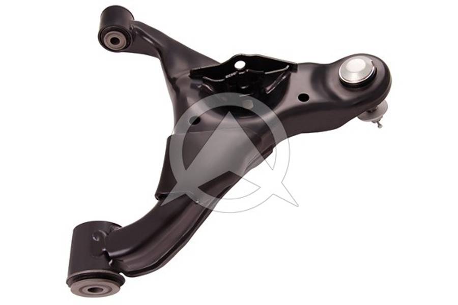 Mazda control arm-front-lower right COMPLETE std and raised suspension
