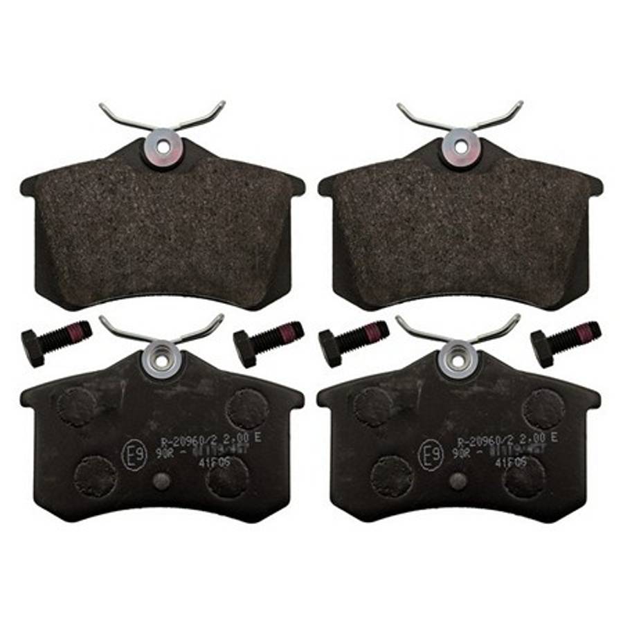 Audi brake pad set - rear, 87x53x15