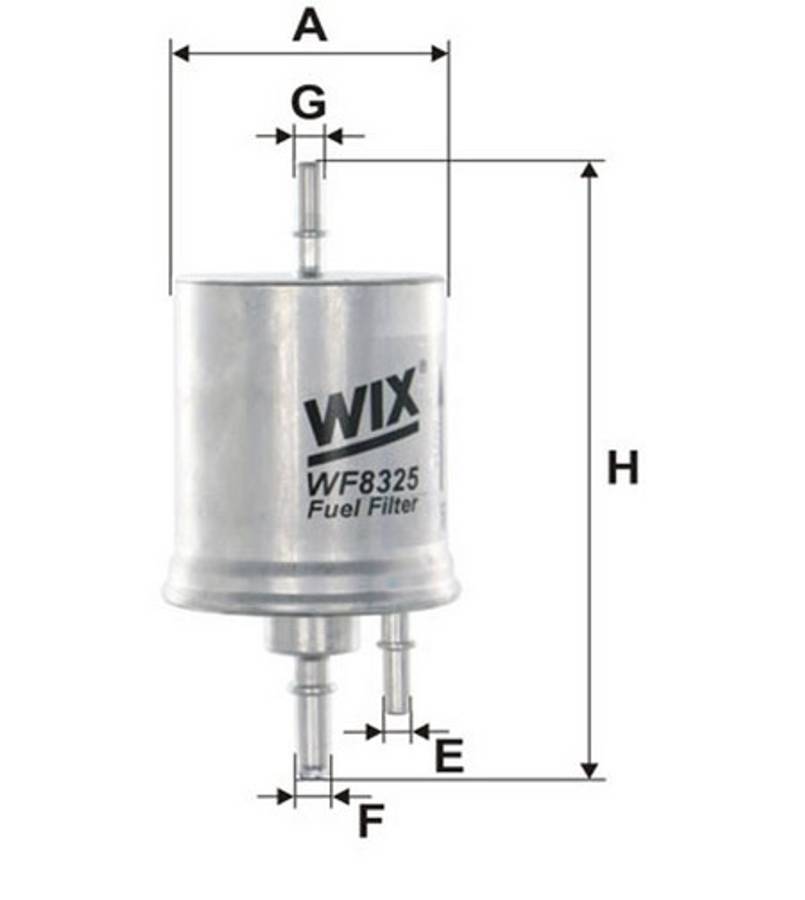 Audi filter - fuel - EFI 177x74