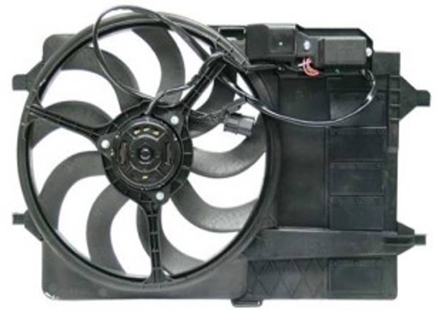 Mini radiator fan-electric
