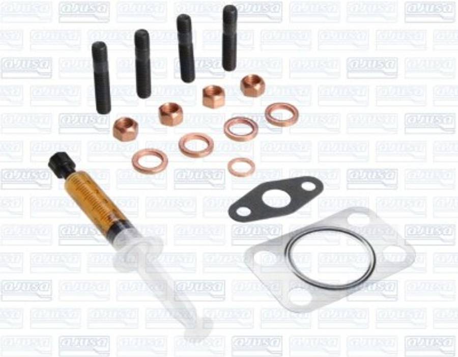 Mini turbocharger fitting kit