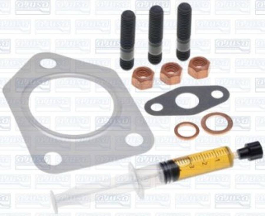 Mini turbocharger fitting kit