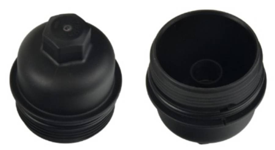 Mini oil filter housing cap