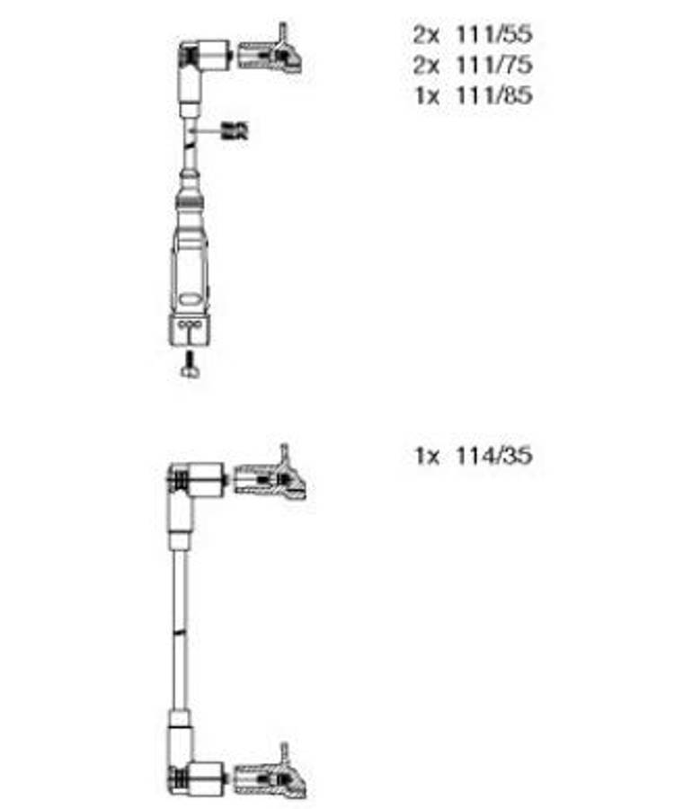 Audi ignition leads set
